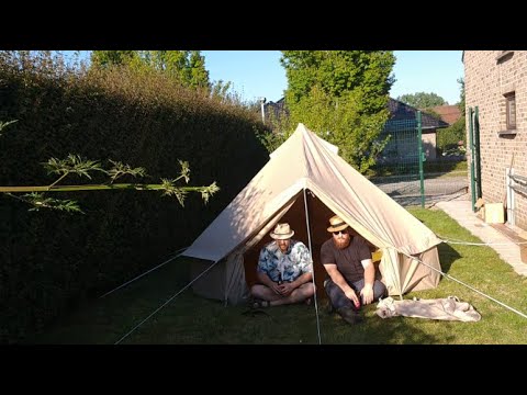 Sibley 300 tent unboxing, placing and dismanteling - YouTube