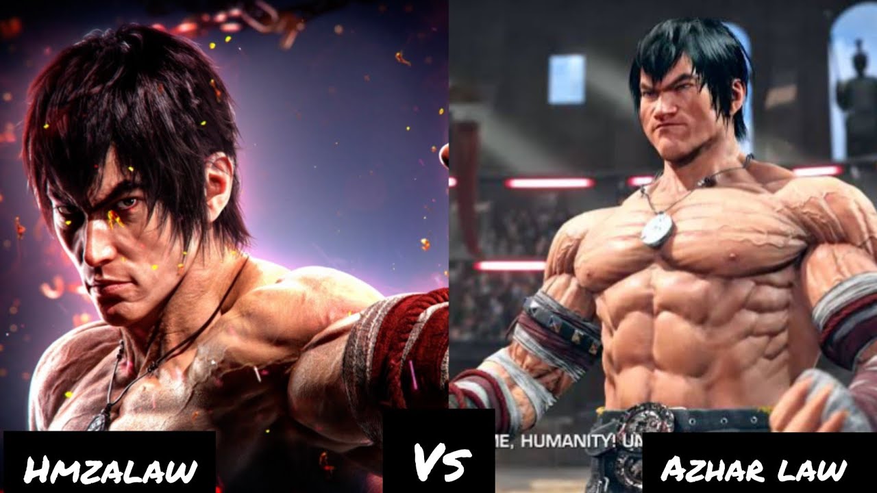 Hamza Law vs Azhar Law Tekken 7 online match