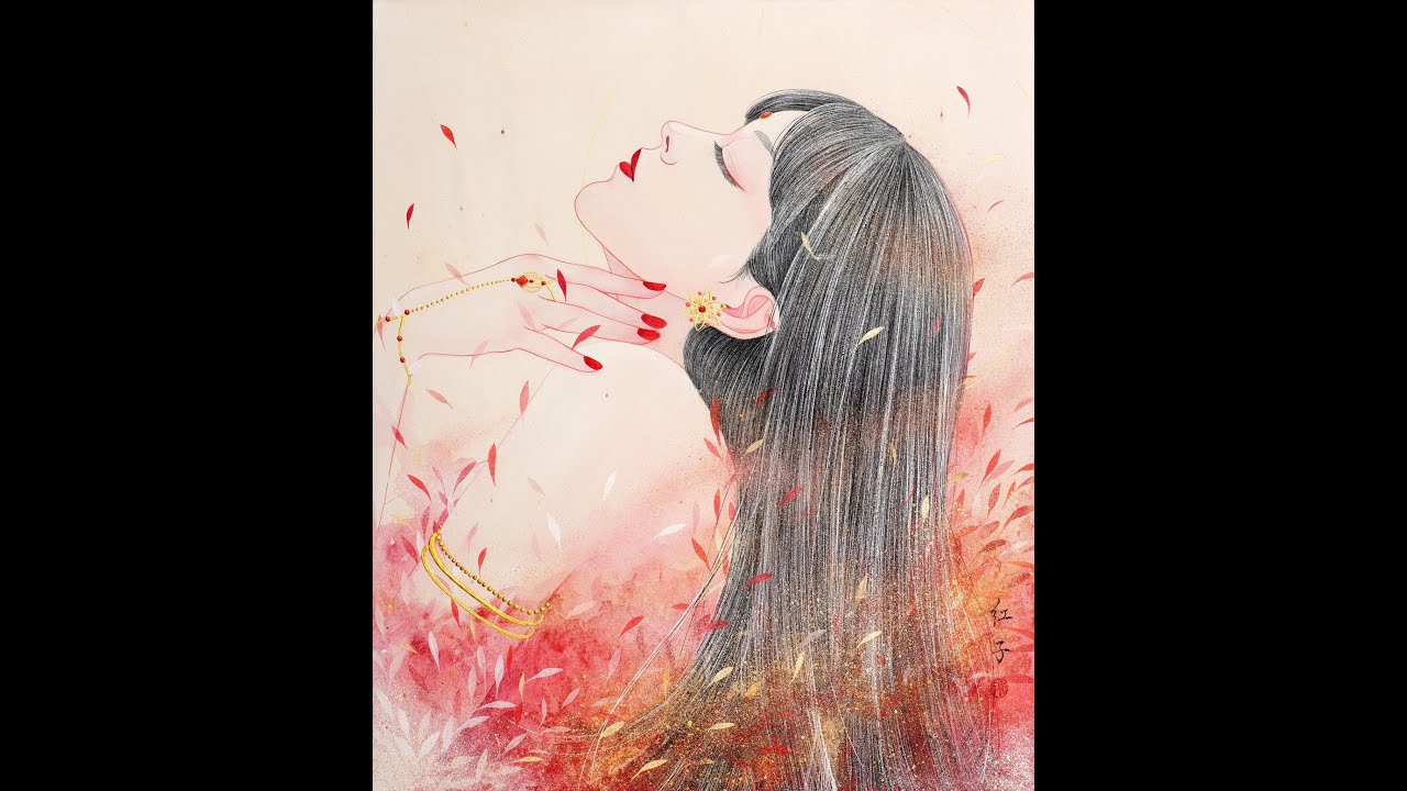 Paintings by 丁子 紅子(Choji Beniko) - YouTube