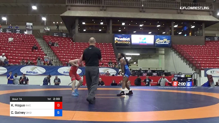 58 Kg Rr Rnd 2 Kelly Hogue BWC Vs Carson Gainey Oh...