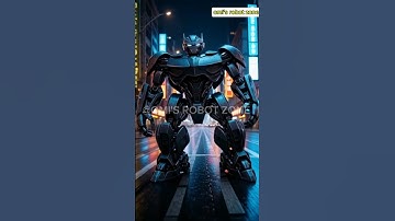 🚗➡️🤖 Car Transforms Into Robot | Futuristic AI Short