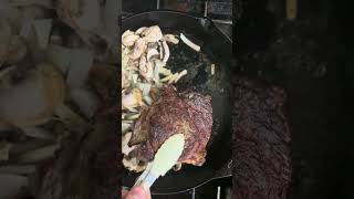 Day 125 Everyday Steak - Ribeye Rare in Cast Iron