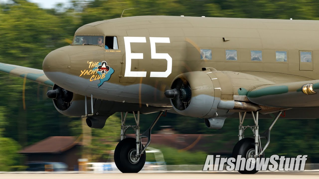 Warbird/Military Arrivals/Departures - Wednesday Part 3 - EAA AirVenture Oshkosh 2024