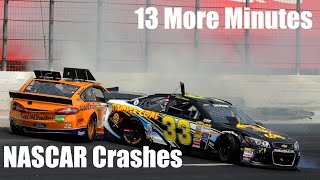 13 More Minutes of NASCAR Crashes