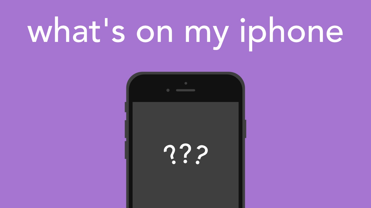 Whats On My Iphone 2017 YouTube