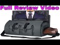 Uniquebella - Carry-on Garment Bag Large Duffel Bag Suit Travel Bag Weekend Bag Flight Bag