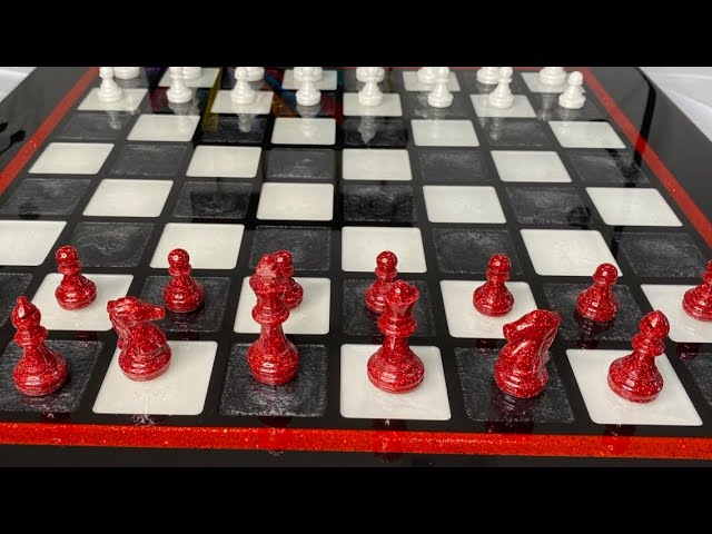 Resin Chessboard – Arte & Sintonia