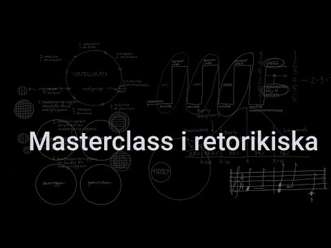 Masterclass retorikiska trailer