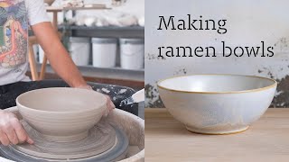 [ASMR] MAKING stoneware ramen BOWLS - The whole process - vapor03