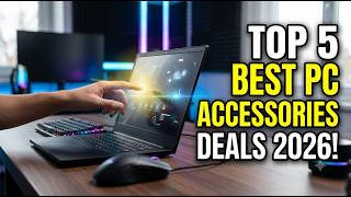 🔥 TOP 5 BEST PC ACCESSORIES PRIME DAY DEALS 2026 💻⚡ | HUGE Discounts on Gaming &amp; Productivity Gear!