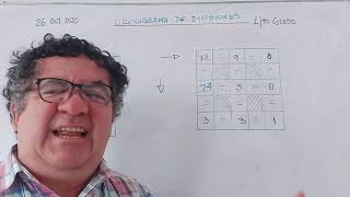 RM 4to primaria CRUCIGRAMAS DE DIVISIÓN