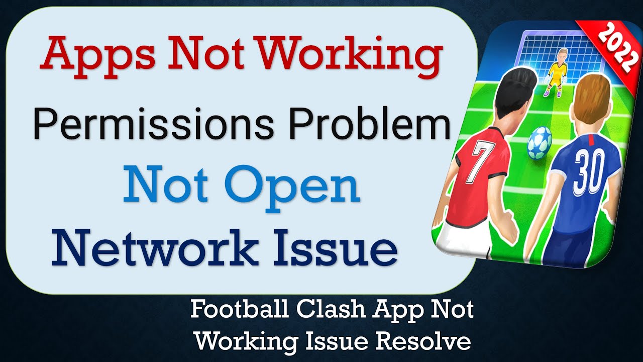 How To Fix Football Clash App not working | Not Open | Space Issue ...
