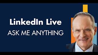 Ask Me Anything with Simon Johnson (LinkedIn Live)