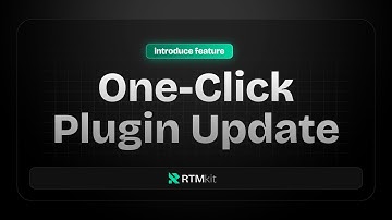 Introducing Feature: One-Click Update for RTMKit Addons