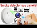 1080P HD Smoke detector spy hidden camera I Motion Detection I Video & Audio Recording I Photo