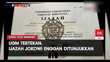 Polemik Ijazah Jokowi, Roy Suryo: UGM dalam Tekanan Enggan Tunjukkan Ijazah Jokowi | Sindo Files