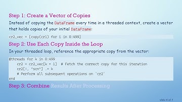 How to Copy a Julia DataFrame in a Threaded Loop?