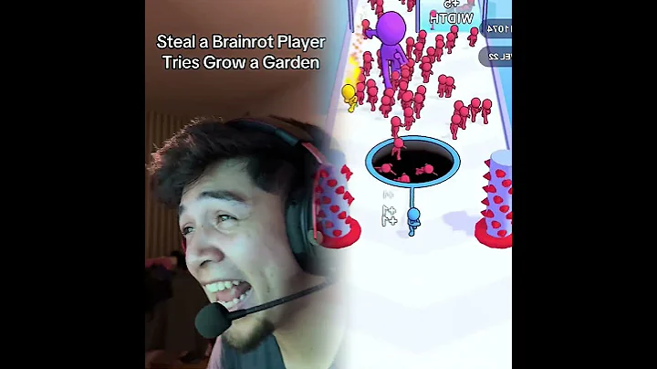 Steal a Brainrot Player Tries Grow a Garden #growagarden #roblox #robloxmemes #memes