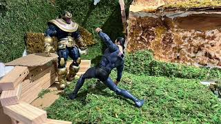 Thanos VS Superman: Stop Motion