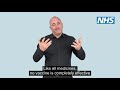 COVID-19 vaccination consent form – BSL version