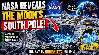 NASA Reveals the Moon's South Pole 🌕 | Water Ice, Lunar Bases & Future Missions