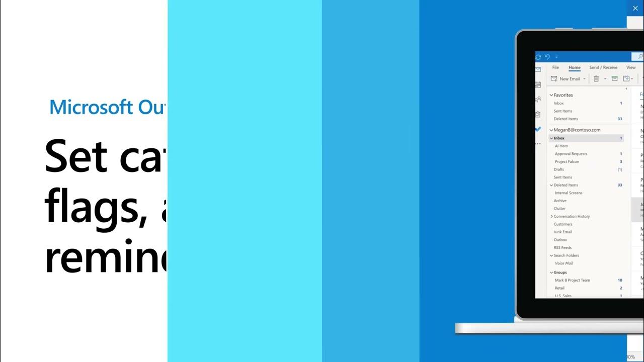 M365 Outlook Categories Flags Colors YouTube