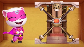 Angela Hero & Mecha-Rack vs The Buddy | Kick The Buddy Android Gameplay Walkthrough ( Android/IOS )