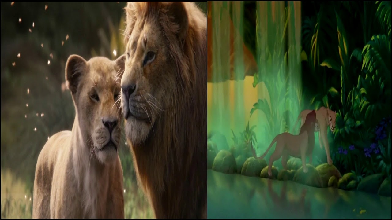 The Lion King Can You Feel The Love Tonight 2019 Vs 1994