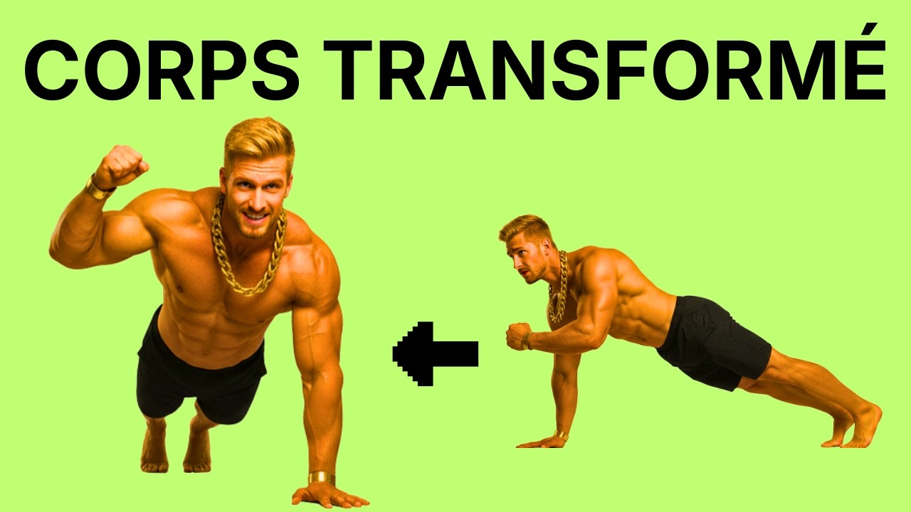 Poids du corps, tout le monde devrait en faire (AVANT/APRÈS)