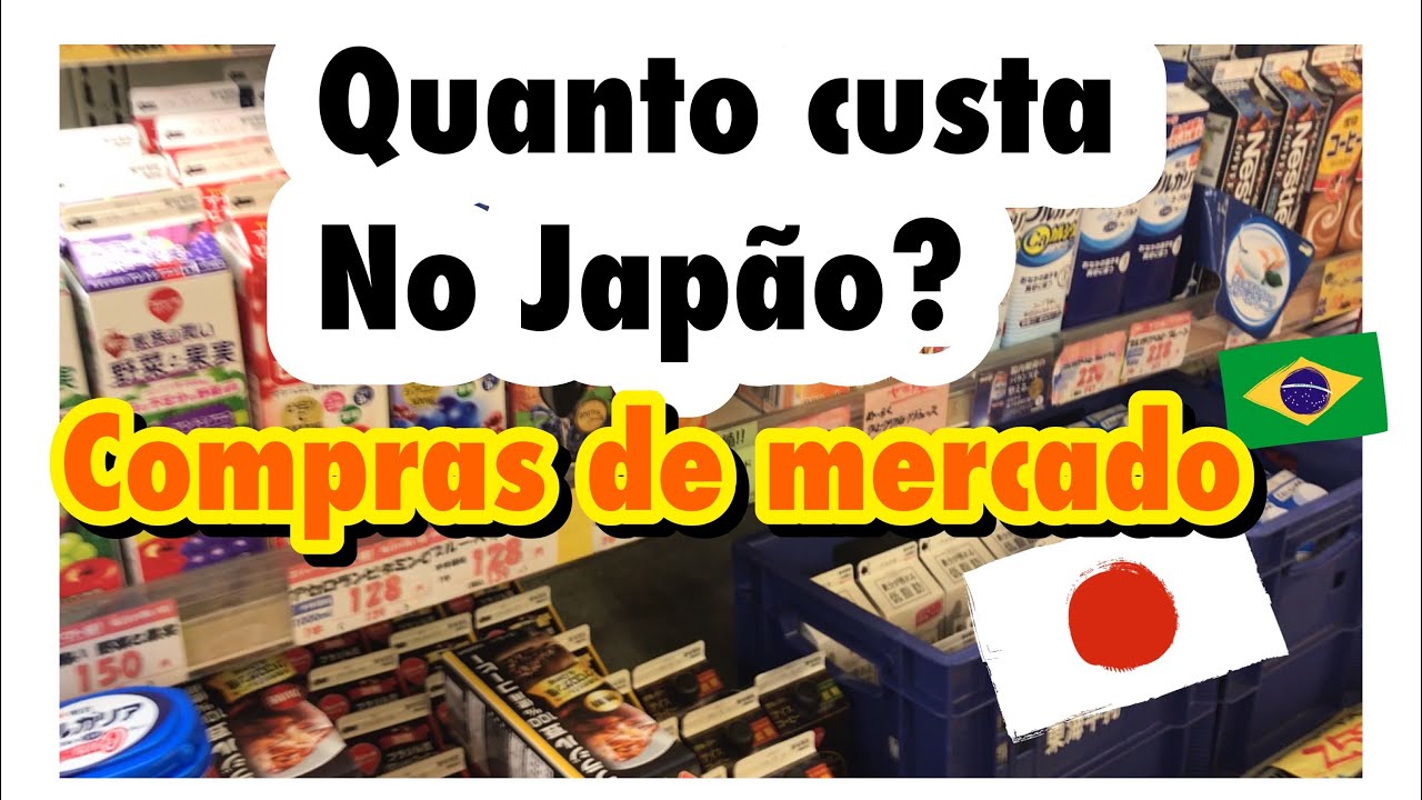 Mercado No Jap o Quanto Custa No Jap o Com Valores Em Reais 