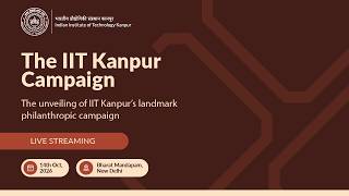 The IIT Kanpur Campaign- 14th October 2026
