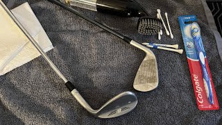 Whispered ASMR | Cleaning My DIRTY Golf Clubs Before Tournament Weekend ✨😴 (Relaxing For Sleep)