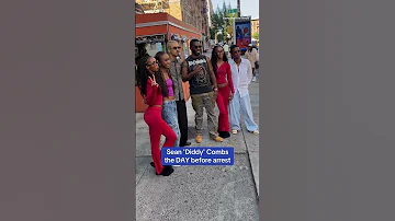 Sean DIDDY Combs The DAY Before His Arrest 