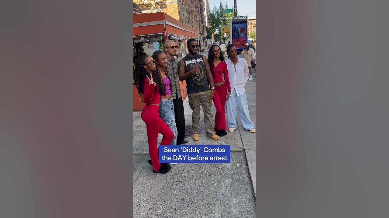 Sean ‘DIDDY’ Combs the DAY before his arrest