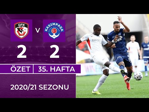 ÖZET: Gaziantep FK 2-2 Kasımpaşa | 35. Hafta - 2020/21