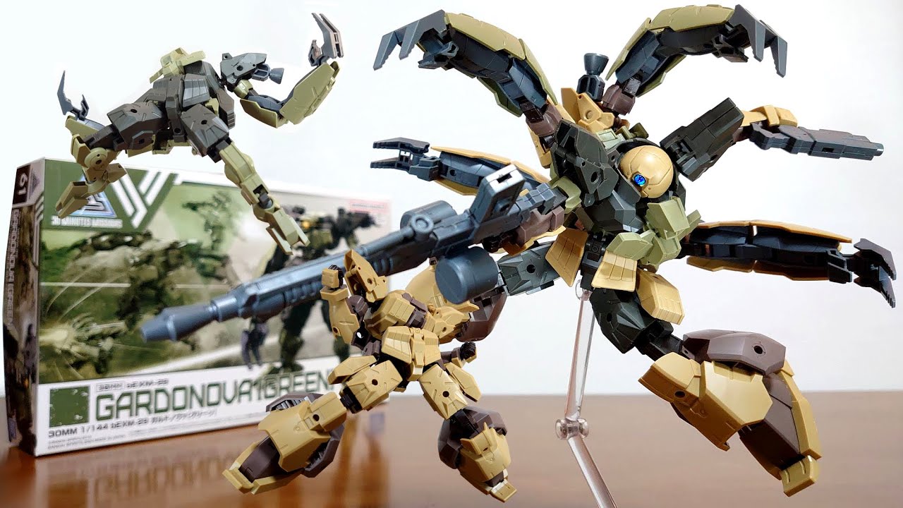 30MM version of Gock and Dom combined! ?) 30MM 1/144 Gardonova