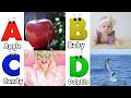 ABC Phonics Song - Toddler Learning Video Songs , A for Apple , Nursery Rhymes , Alphabet song