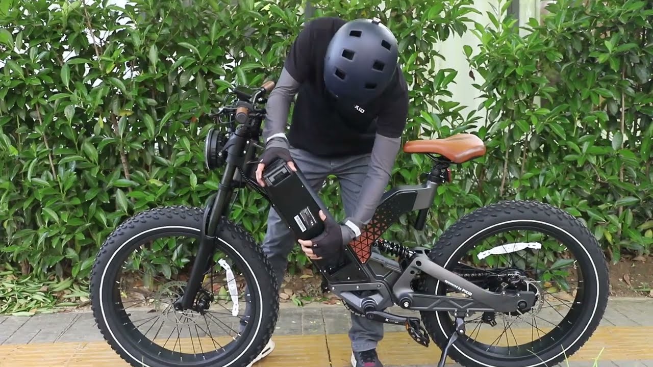 All Terrain 24*4.0 inch Fat Tire 750W 16AH Electric Mountain 24