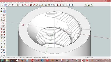 SketchUp Knuckle Thread -Part Two - The Nut Or Internal Thread