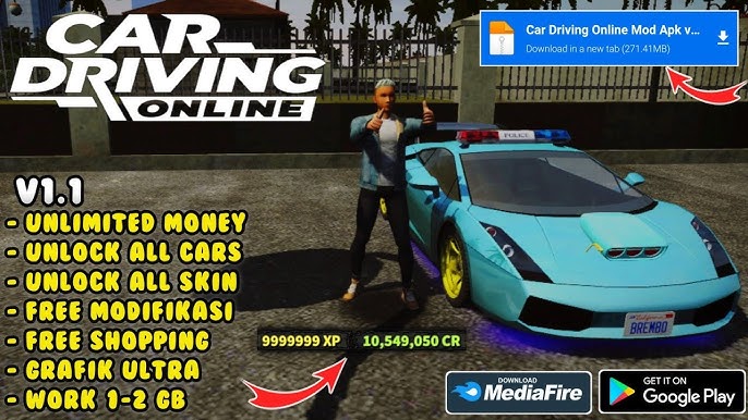 Car Driving Online 1.1 MOD APK Unlimited Money । car driving