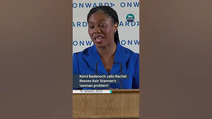 Kemi Badenoch calls Rachel Reeves Keir Starmer's 'woman problem' #itvnews #politics #badenoch