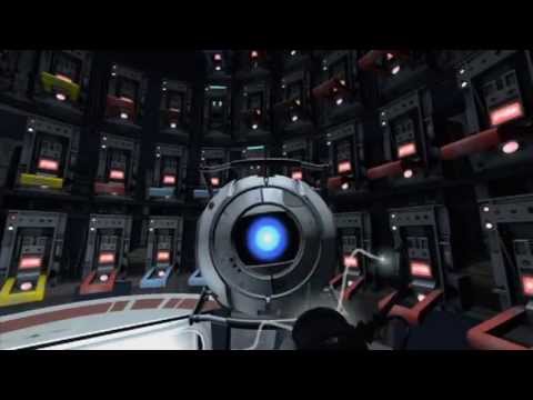Portal 2 Campaign Walkthrough Chapter 1 The Courtesy Call - YouTube