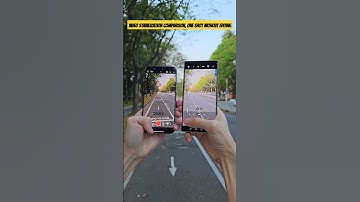 Samsung VS Apple video stabilization comparison, one shot without editing #Samsung #Mobile #shorts