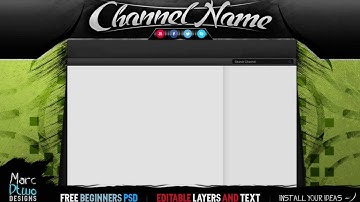 Free Partnered Background PSD/Template & Changeble Text | By Marc Dtwo | 2013 | 1.16.13