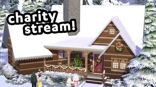 Building in The Sims ALL DAY and raising money for charity! (Streamed 12/3/22)