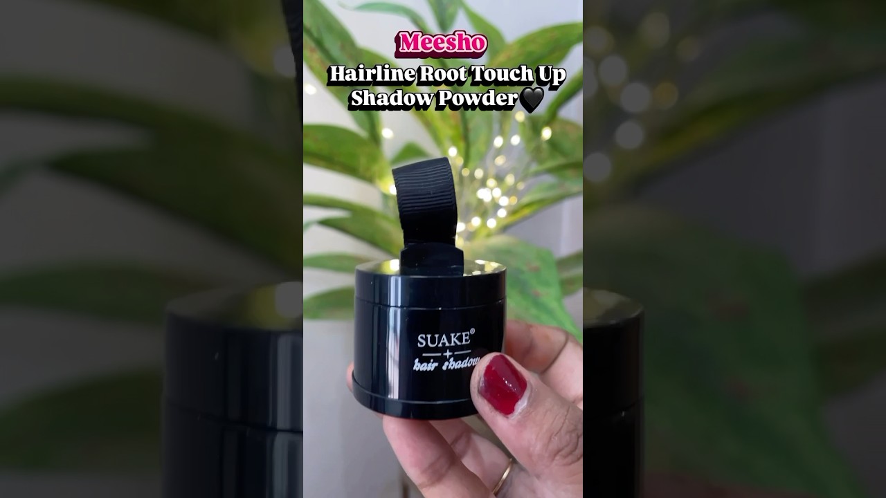 Hair root touch up powder 