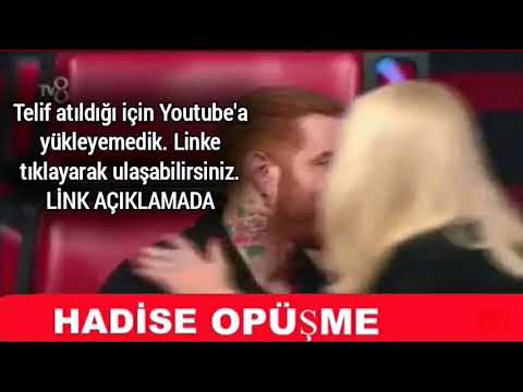 HADİSE O SES TÜRKİYE KAMERA ARKASINDA SEVİŞME