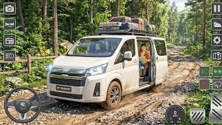 🚐 🥰Van Driving in Game😱🚐 #Van Simulator Mini Bus Game | Impossible Mud Road  Challenge! #Gameplay😱 screenshot 2