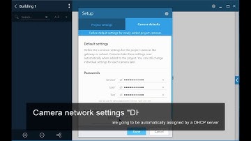 Bosch Security - Project Assistant software - Step 1a: Create project