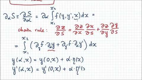 Euler-Lagrange Equation